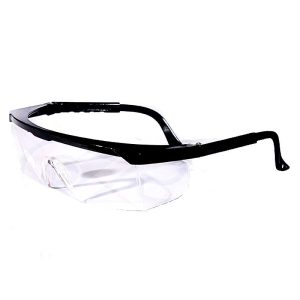 عینک ایمنی مهندسی UV400 سفید برند تک پلاست