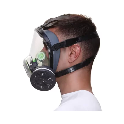 ماسک شیمیایی تمام صورت bls مدل 5250 دو فیلتر